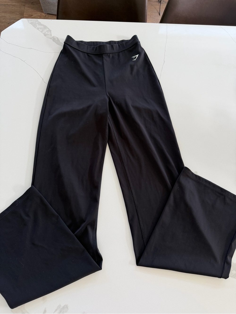 Gymshark Black Wide-Leg Active Pants